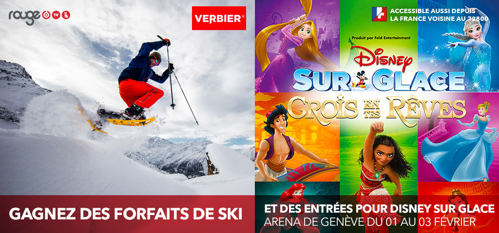 GAGNEZ DES FORFAITS DE SKI OU ENTRÉES POUR DISNEY SUR GLACE